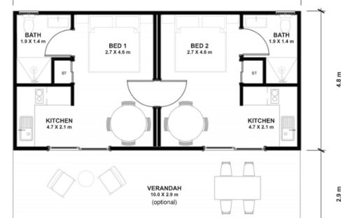 Villa Duo Floorplan